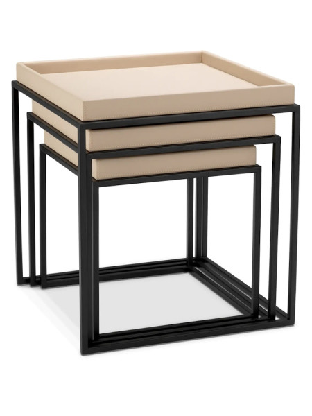 Side Tables Leonard 55x55cm Eichholtz