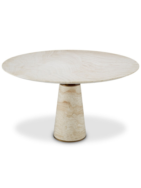Dining Table Genova Ø130cm Eichholtz
