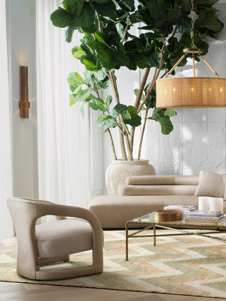 Wall lamp Foxwood H65cm Eichholtz