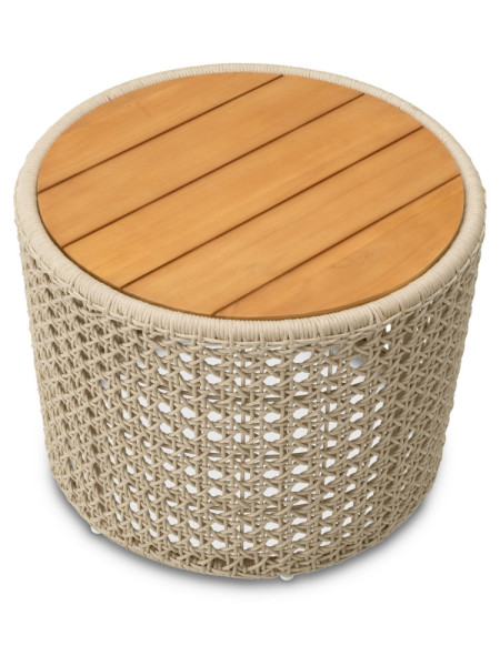 Уличный приставной столик Eichholtz Trinity Ø60cm Eichholtz
