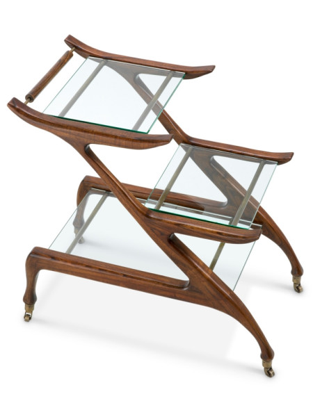 Барная тележка Eichholtz Manzo Double 85x50cm Eichholtz