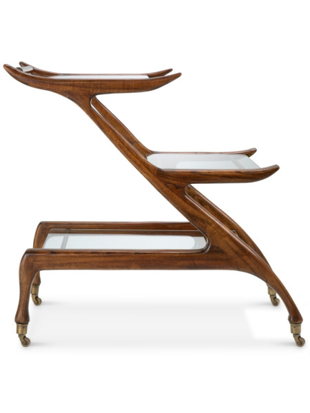 Барная тележка Eichholtz Manzo Double 85x50cm Eichholtz