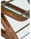 Барная тележка Eichholtz Manzo Double 85x50cm Eichholtz