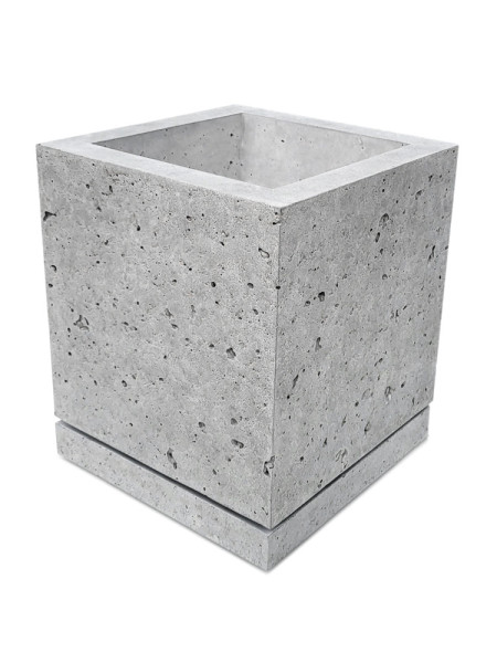 Вазон CUBE L Base 32x32cm K&K