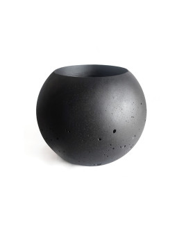 Вазон SFERA M Black Ø32cm