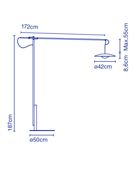 Floor Lamp Ginger XL 42 (арт.A662-071) MARSET