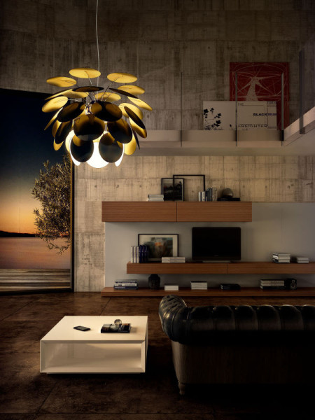 Люстра Discoco Ø35cm Black-Gold (арт.A620-045) MARSET