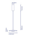 Люстра Ginger Ø20cm (арт.A662-180) MARSET