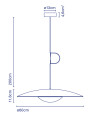 Люстра Ginger Ø60cm (арт.A662-371) MARSET