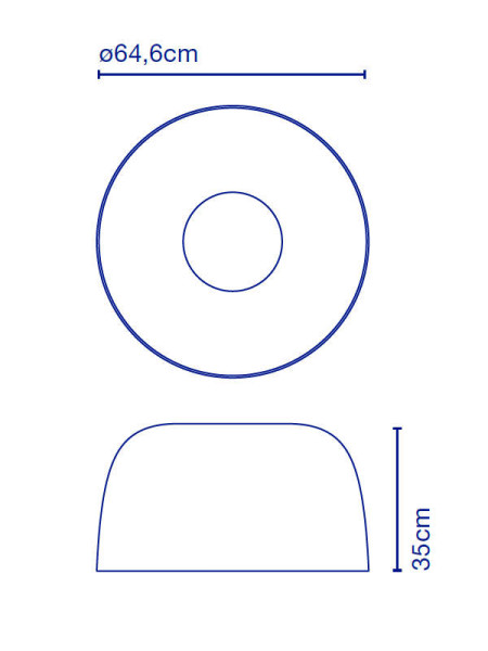Люстра Djembe White Ø65cm (арт.A681-116) MARSET