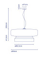 Люстра Bohemia Violet Ø84cm (арт.A698-008) MARSET
