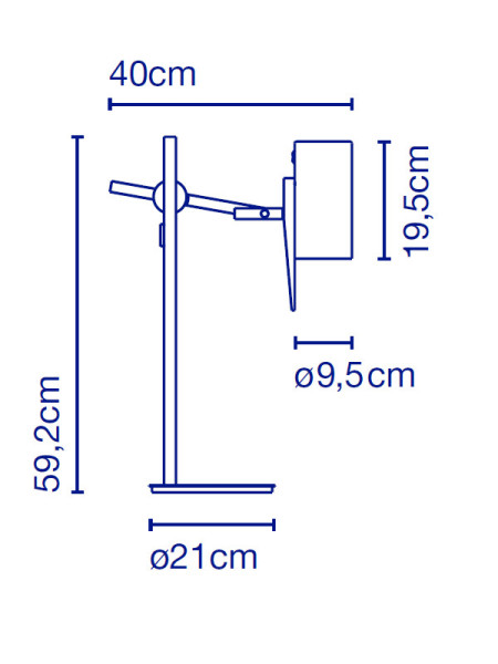 Table Lamp Scantling (арт.A626-005) MARSET