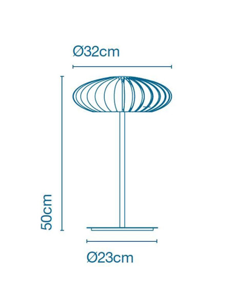 Настільна лампа MARANGA S Ø32cm (арт.A644-025) MARSET