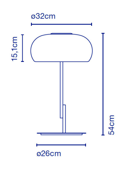 Table Lamp Vetra S (арт.A689-007) MARSET