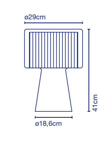 Настільна лампа Merсer M Ø29cm (арт.A89-010) MARSET