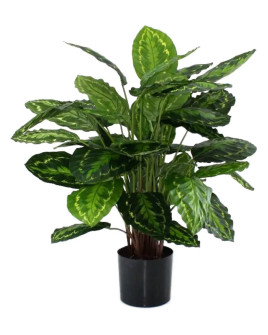 Искусственное растение Calathea Rosea Picta / Калатея H85cm