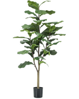 Искусственное растение Фикус Лирата H120cm