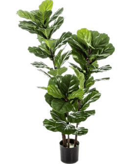 Искусственное растение Ficus Lyrata / Фикус Лирата H130cm