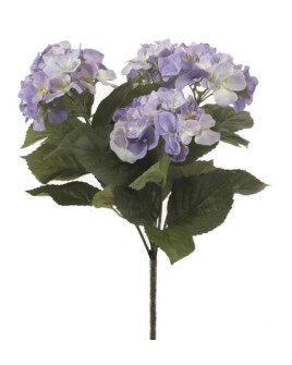 Искусственное растение Hydrangea Bush Blue / Гортензия H40cm