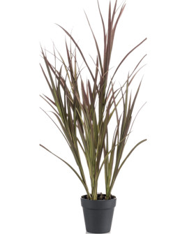 Artificial Plant Grass Burgundy H90cm
