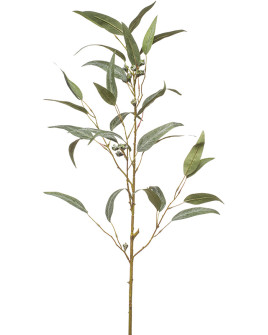 Искусственное растение Eucalyptus branch / Эвкалипт со стручками ветка H90cm