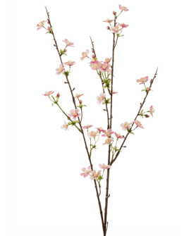 Штучна рослина Apple Blossom Pink / Яблуня квітуча гілка H85cm