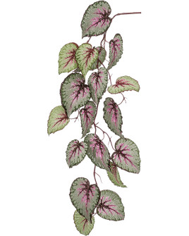 Искусственное растение Begonia Grey-Pink / Бегония серо-розовая лиана H110cm