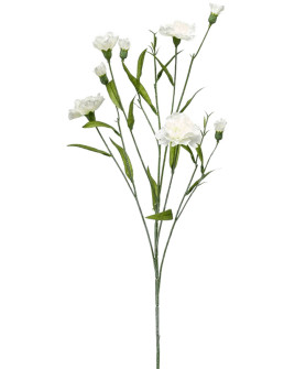 Искусственный цветок Dianthus White / Диантус (Гвоздика садовая) H70cm