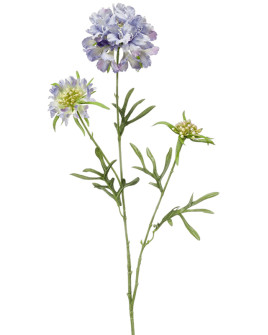 Искусственный цветок Scabiosa Lavender / Скабиоза лавандовая H77cm