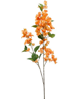 Искусственное растение Bougainvillea Orange / Бугенвиллея ветка H117cm