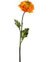 Искусственный цветок Ranunculus Orange / Лютик H50cm NKoop EEG