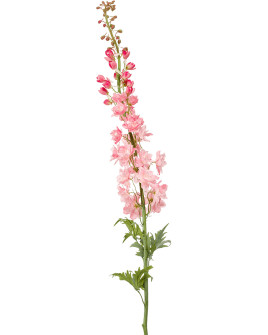 Искусственный цветок Delphinium Pink / Дельфиниум (Живокость) H130cm
