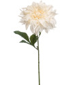 Artificial flower Dahlia Cream H60cm NKoop EEG