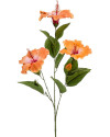 Штучна квітка Hibiscus Orange / Гібіскус H82cm NKoop EEG