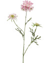 Искусственный цветок Scabiosa Pink / Скабиоза розовая H77cm NKoop EEG