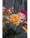 Искусственный цветок Scabiosa Peach / Скабиоза персиковая H77cm NKoop EEG