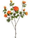 Artificial Flower Rose London Orange H110cm NKoop EEG