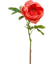 Artificial flower Peony Sarah Coral H73cm NKoop EEG