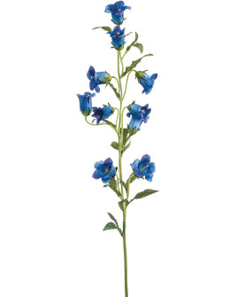 Artificial Flower Campanula Blue H88cm