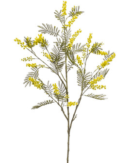 Штучна рослина Mimosa Yellow / Мімоза гілка H110cm