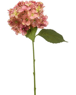 Artificial Plant Hydrangea Pink H50cm