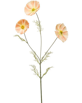 Artificial Plant Cosmos Peach H80cm