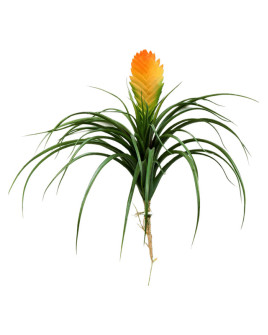 Artificial Plant Large Bromelia Vriesia Bush H30cm