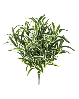 Искусственное растение Spider Green-Cream Bush / Хлорофитум H40cm