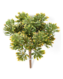 Искусственное растение Dusty Miller Bush Green-Red / Пепельник H18cm