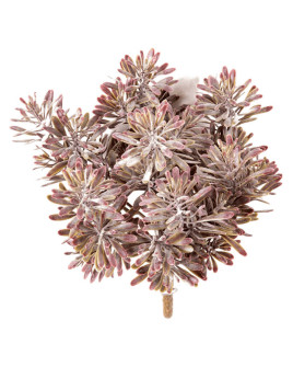 Искусственное растение Dusty Miller Bush Burgundy / Пепельник H18cm