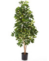 Искусственное растение Schefflera Natural / Шеффлера Натуральная пёстрая H80cm NKoop FW