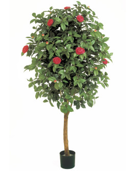 Artificial Plant Camelia Vine Tree Pink H180cm