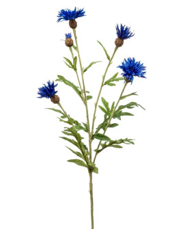 Искусственное растение Centaurea Blue / Василёк ветка H60cm