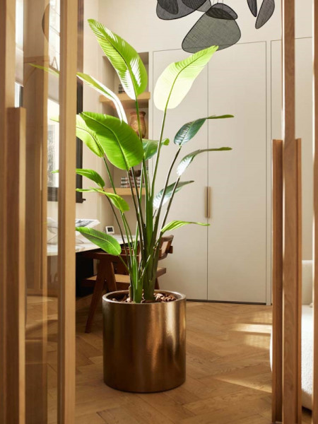 Искусственное растение Strelitzia Nicolai / Стрелиция Николая H180cm NKoop EEG